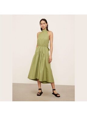 eileen fisher organic cotton jersey round-neck dress Organic Cotton Stretch Jersey Dress – Eileen Fisher Renew main image 0